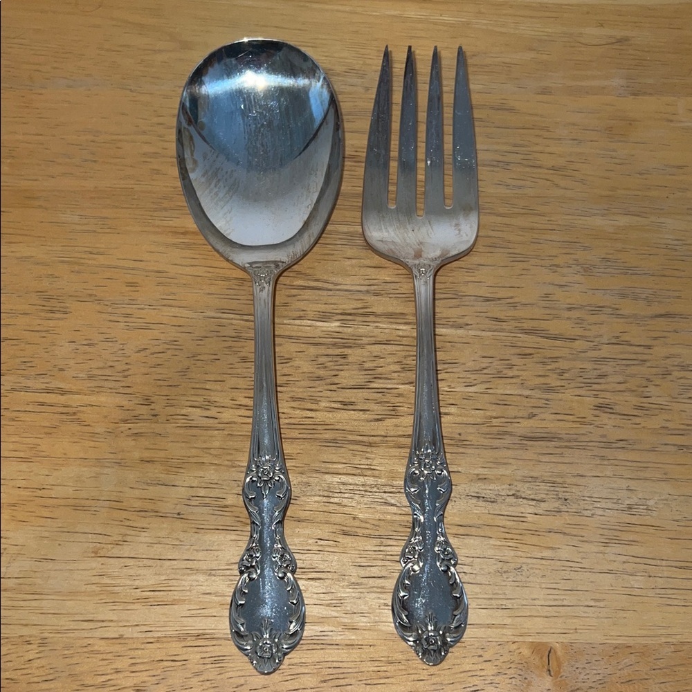Classic Silver-Plated Serving Utensil Set